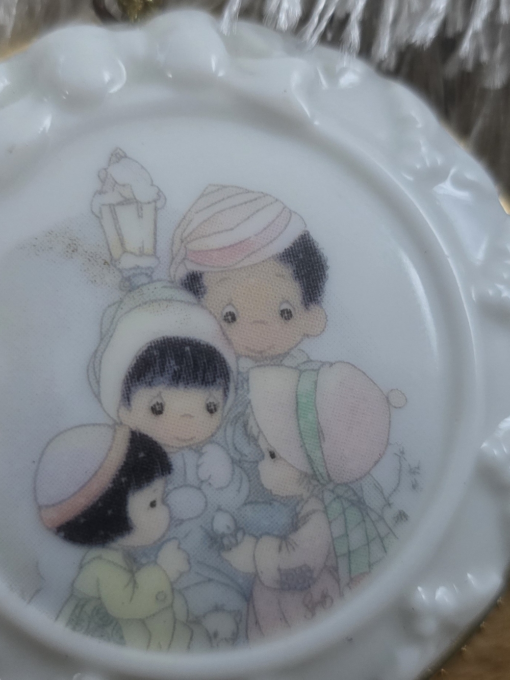 Precious Moments Kids Bath Wall Plate - Pastel Multi